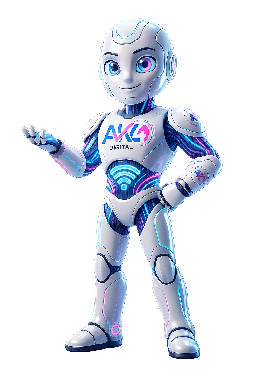 Mascote da AK4 DIGITAL